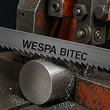 Стрічкові пили по металу WESPA BITEC — коли потрібен бездоганний різ WESPA BITEC