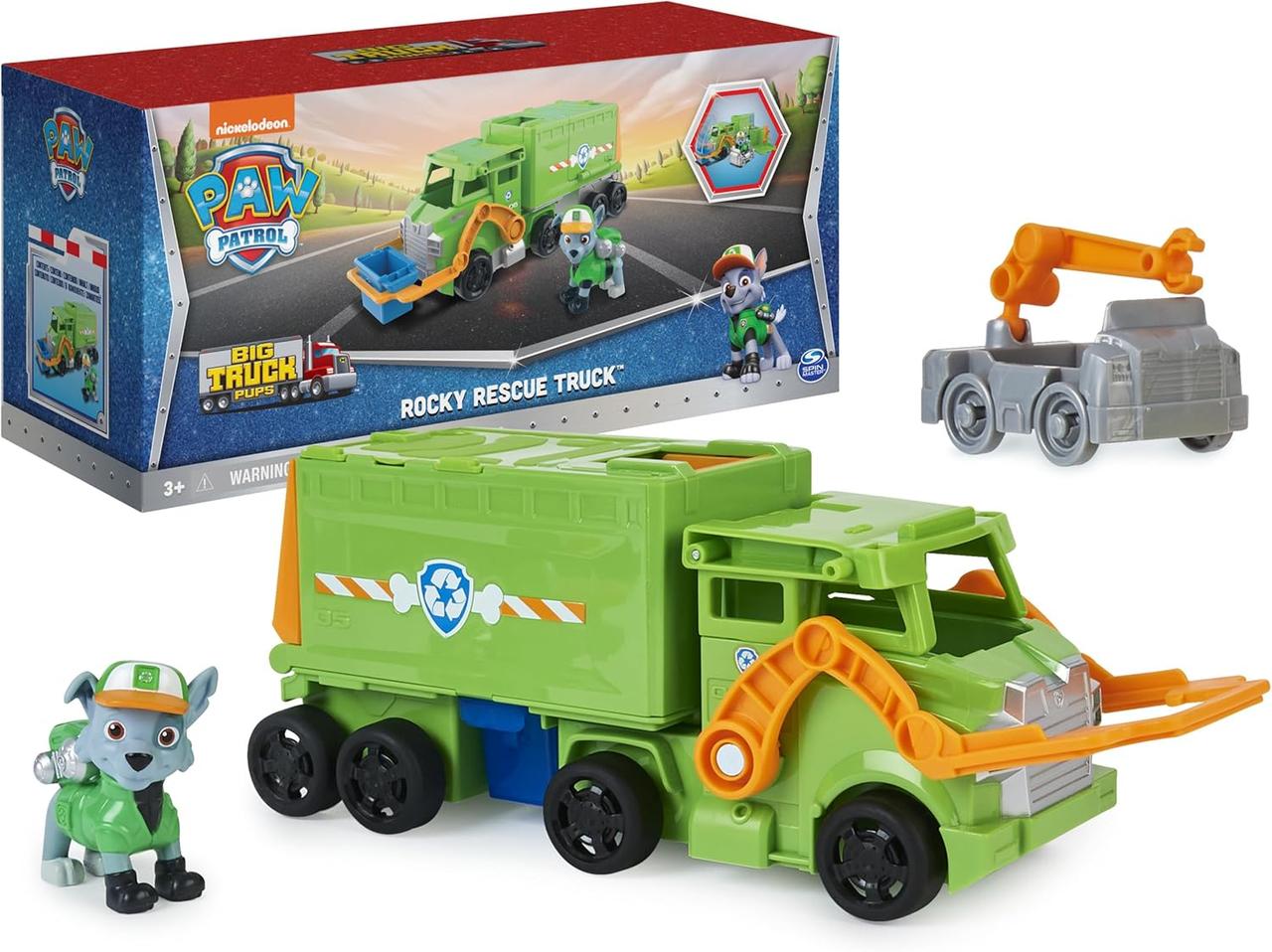 Великий рятувальний автомобіль Paw Patrol BIG TRUCK PUPS Rocky Рокі