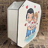 Подарунковий бокс з кришкою Любов love is великий, фото 2