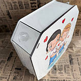 Подарунковий бокс з кришкою Любов love is великий, фото 3