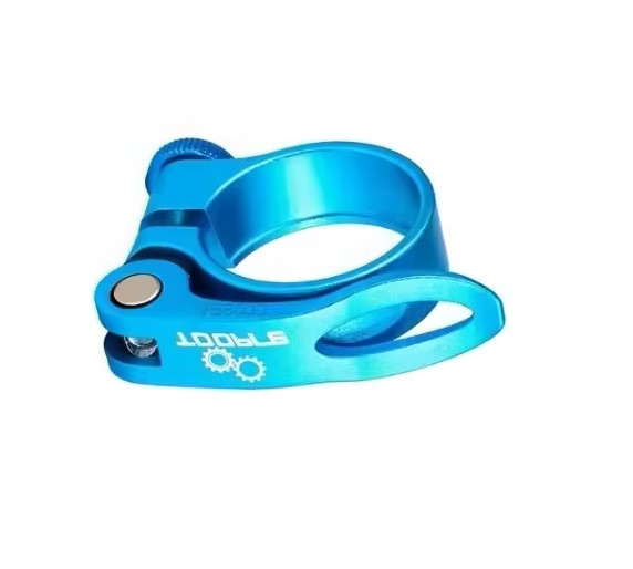 Замок підсідельний Toopre 31.8мм синій (318blue), фото 1