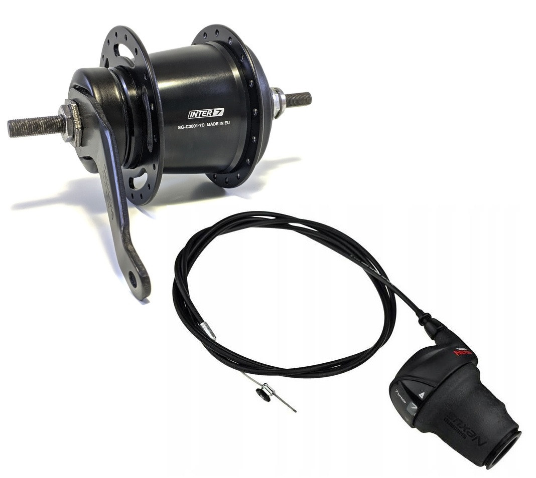 Втулка задня Shimano NEXUS SG-C3001-7C, 7-шв, 36 чорна (91986), фото 1