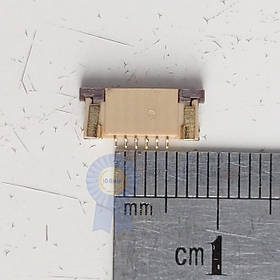 Роз'єм для ноутбука 6pin 1.0mm No1 ( Drawer type) — Оригінал демонтаж
