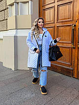 Демісезонна жіноча куртка біла великого розміру Розміри: 48, 50-52, 54-56, 58-60, 62, фото 4