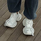 Кросівки чоловічі білі Balenciaga 3XL White (17408), фото 3