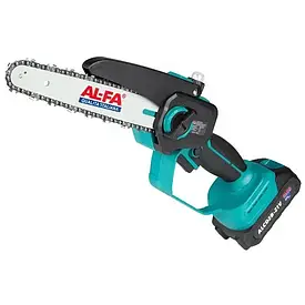 ALFA акумуляторна ланцюгова пила ALCSW8 безщіткова довжина шини 8 дюймів БЕЗ АКБ І ЗП