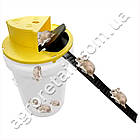 Мишоловка-насадка на відро з відкидною кришкою, фото 3