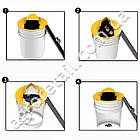 Мишоловка-насадка на відро з відкидною кришкою, фото 6