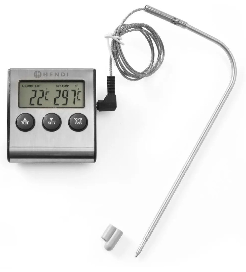 Термометр для духовки з функцією таймера HENDI 271346, фото 1