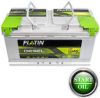 Акумулятор PLATIN SILVER Diesel 110Ah 1000A R+