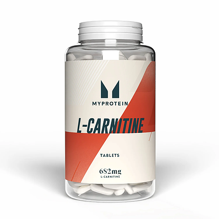 Л-карнітин Myprotein L-carnitine 500 мг 180 таб. (90 порц.), фото 1