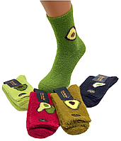 Жіночі хутряні шкарпетки з авокадо Наталі - 34.00 грн./пара (No.B2056-12)