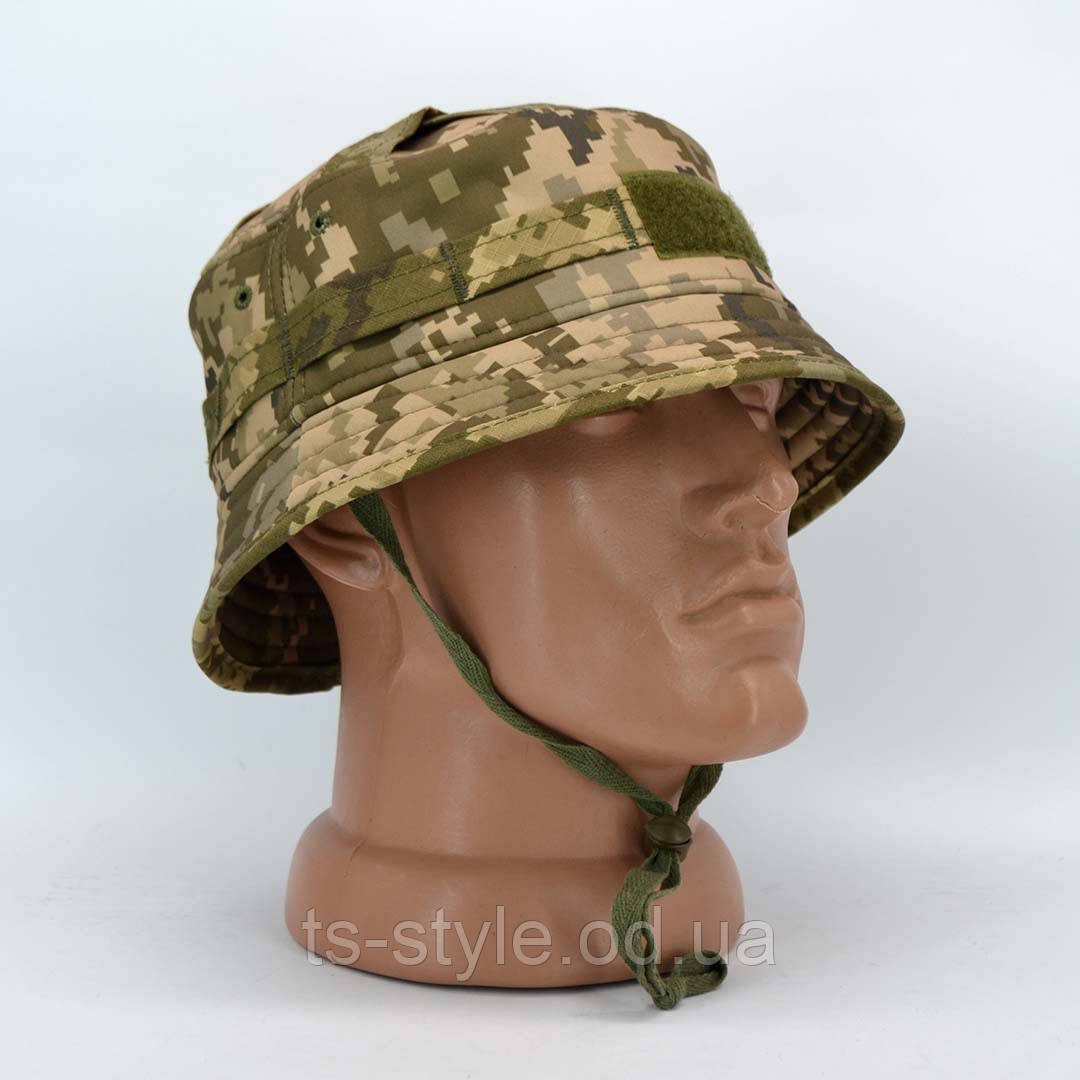 Тактична панама софтшел з системою Моллі в камуфляжі піксель ММ-14, фото 1