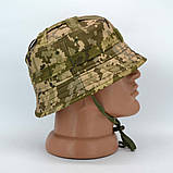 Тактична панама софтшел з системою Моллі в камуфляжі піксель ММ-14, фото 5