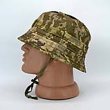 Тактична панама софтшел з системою Моллі в камуфляжі піксель ММ-14, фото 7