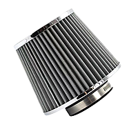 Фільтр нульового опору SPORT срібло (під патрубок d=63мм) (нульовик)