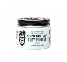 Матова глина для укладання волосся Clay Pomade Slick Gorilla, 70 мл (10704023)