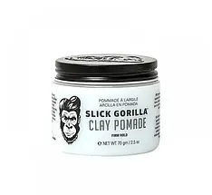 Матова глина для укладання волосся Clay Pomade Slick Gorilla, 70 мл (10704023)