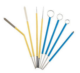 Комплект монополярних електродів 8 шт. для медичного коагулятора АКМЕ-М50-1,76