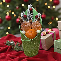 Мильні мандарини. набір 3шт подарунковий набір мила ручної роботи