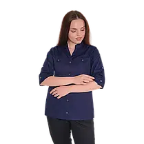 Медична куртка Небраска 3/4 Темно-синій, фото 2