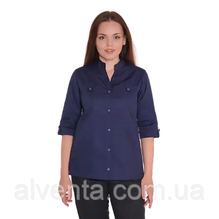 Медична куртка Небраска 3/4 Темно-синій, фото 1