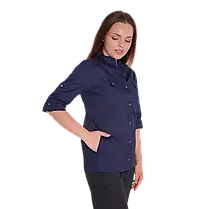 Медична куртка Небраска 3/4 Темно-синій, фото 3