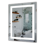 Дзеркало з LED підсвічуванням 800 х 600 мм, фото 2