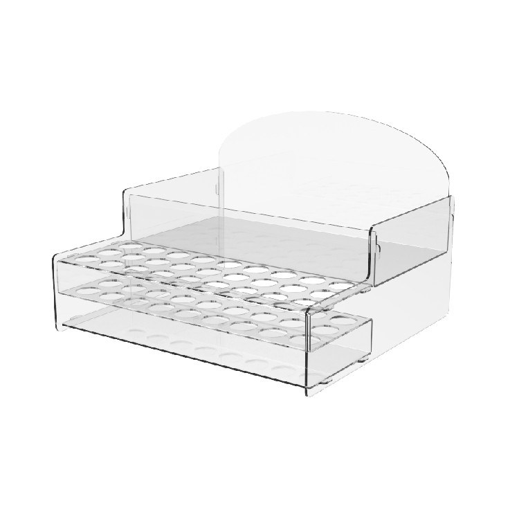 Підставка EKOSTAR для пробників і сашетів із акрила 250х220х150, фото 1