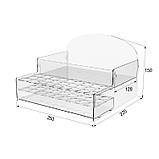 Підставка EKOSTAR для пробників і сашетів із акрила 250х220х150, фото 3