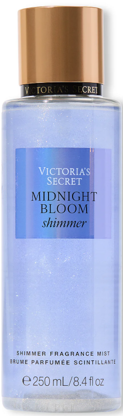 Victoria's Secret Midnight Bloom Shimmer парфумований спрей(міст) для тіла з блисківками (оригінал оригінал США), фото 1