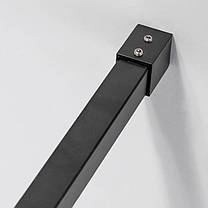 Кріплення для скла 6 мм, black 70-120см, фото 5