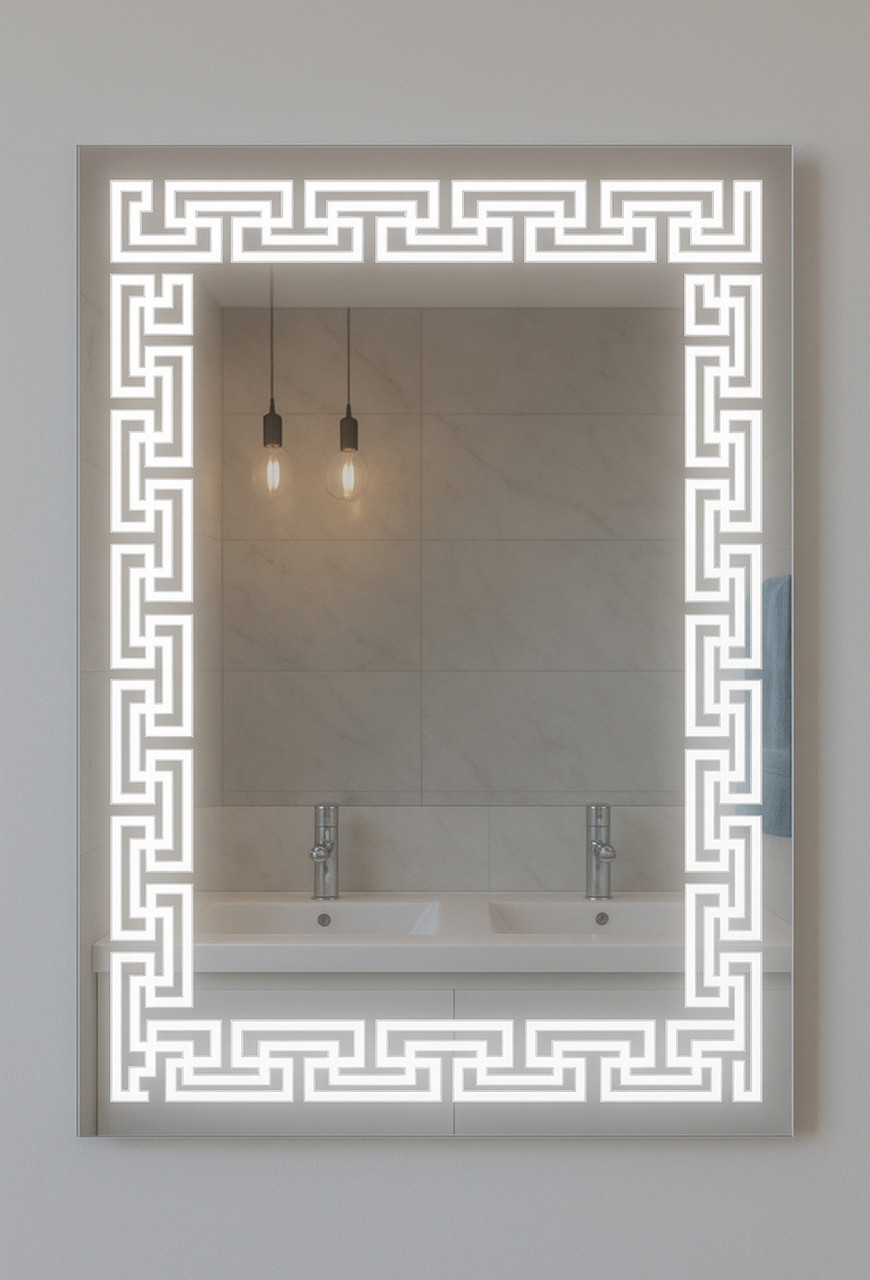 Дзеркало 60х80 см із фронтальною Led-підсвіткою