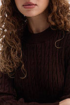 В'язана сукня «Уляна» (шоколад), фото 4