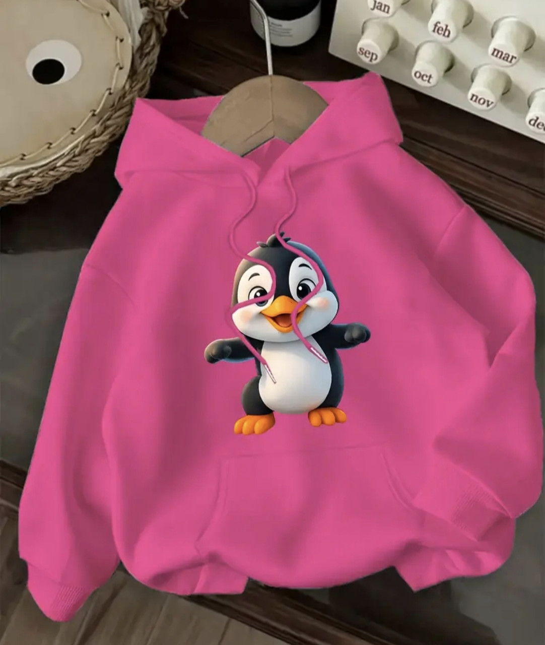 Жіноче тепле худі з "Пінгвіном", фото 1