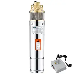 Насос свердловинний вихровий 750 Вт 15/58 мРН 6.5-8.5 Zegor 4SKM100E насос глибинний побутовий насос