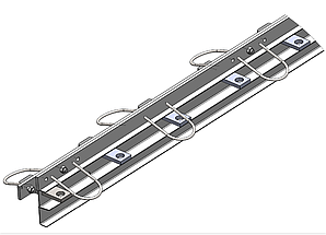 Профіль деформаційного шва ПДШ Альфа-профіль α-115-145