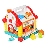 Теремок-сортер розвиваючий, музичний від 1,5 року, фото 3