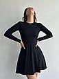 Сукня дзвіночок Модель: 824-1373 Колір: чорний, фото 3