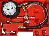 Набір для вимірювання тиску палива та масла Mar-Pol M57674, 0–10 бар, 21 елемент, кейс, фото 2