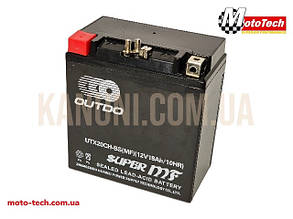 Акумулятор АКБ UTX20CH-BS (MF) (12V18AH) OUTDO