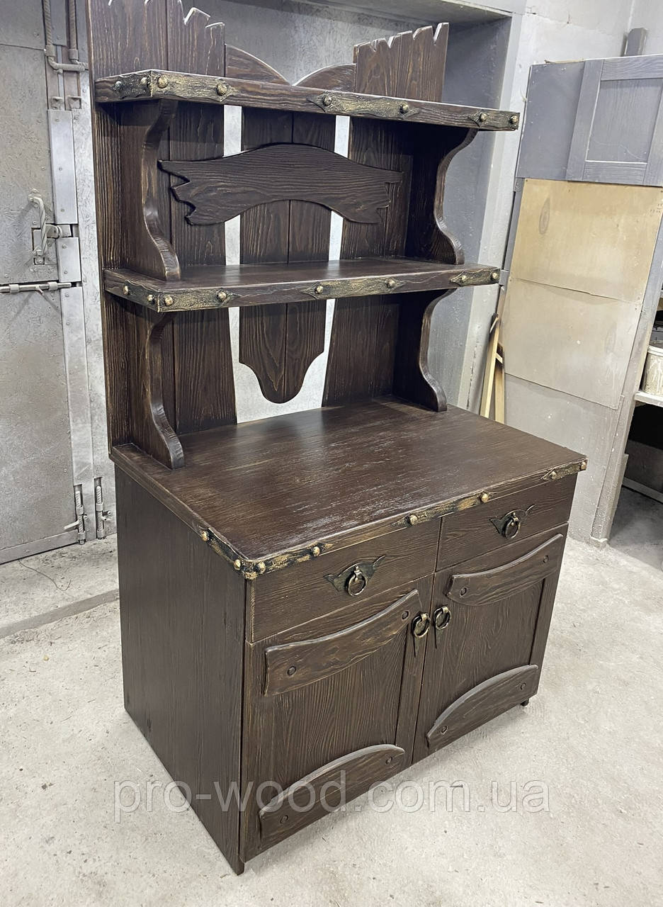 Буфет масивний під старовину, фото 1