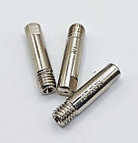 Наконечник струмопровідний (E-Cu-Ni; М6х25; 1,0 мм) для пальників MIG/MAG, фото 2