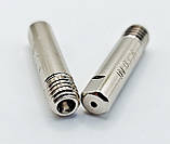 Наконечник струмопровідний (E-Cu-Ni; М6х25; 1,0 мм) для пальників MIG/MAG, фото 3