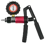 Ручний вакуумний насос з манометром Mar-Pol M57698, 21 елемент, кейс, фото 4