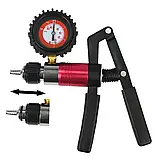 Ручний вакуумний насос з манометром Mar-Pol M57698, 21 елемент, кейс, фото 9