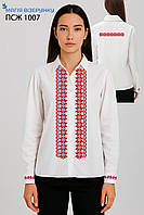 Заготовка для вишиванки Сорочка жіноча Чернігівщина пошита з рукавами ПСЖ 1007 "ТМ Магія візерунку"