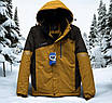 Чоловіча куртка зимова Audsa термо мембрана з кишенями розміри M–3XL,Гірчичний XXXL, фото 4