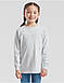 Детская футболка с длинными рукавами однотонная Fruit of the Loom Kids Valueweight Long Sleeve T - фото 7 - id-p2776259927
