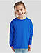 Детская футболка с длинными рукавами однотонная Fruit of the Loom Kids Valueweight Long Sleeve T - фото 5 - id-p2776259927